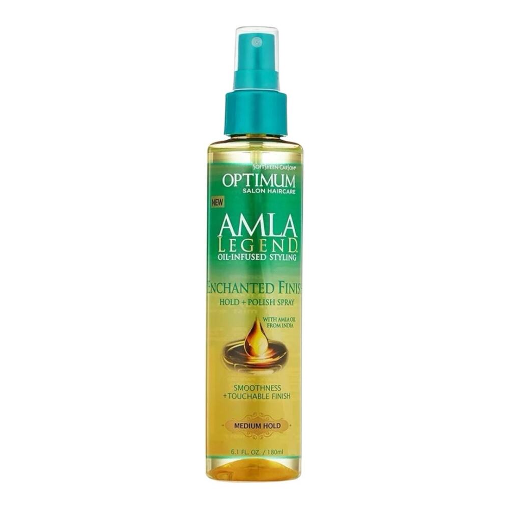 SoftSheen-Carson Optimum‎ Amla Medium Hold Polisher Spray-6.1 oz- Fast